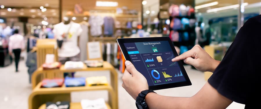 Modern ERP system streamlining fashion and retail operations across channels