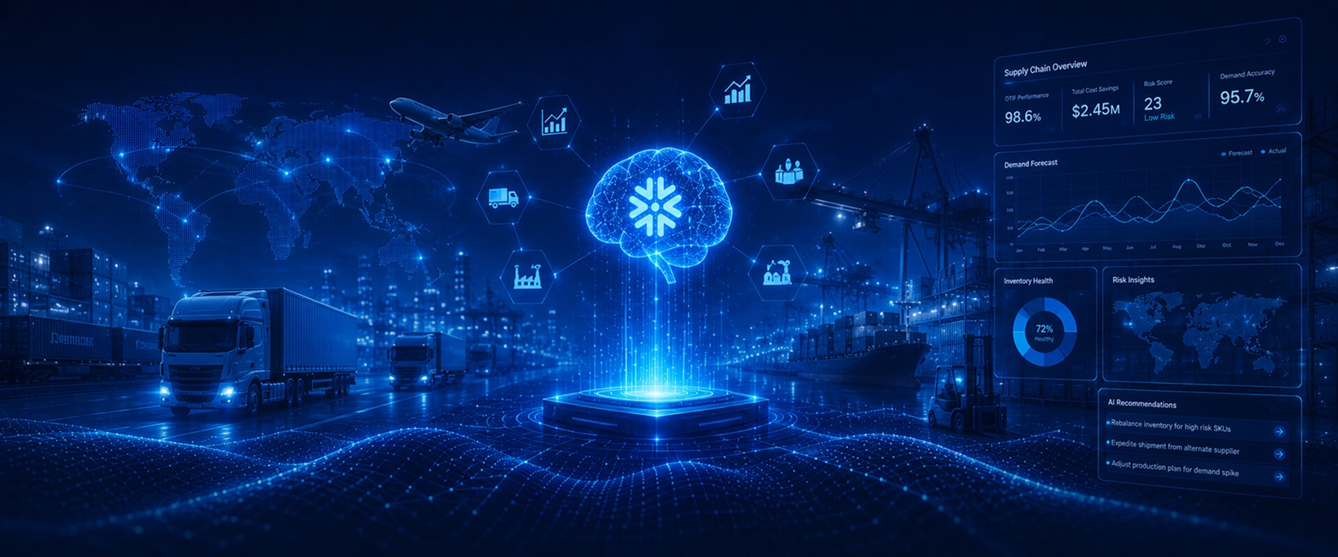 AI Supply Chain Decision Intelligence on Databricks