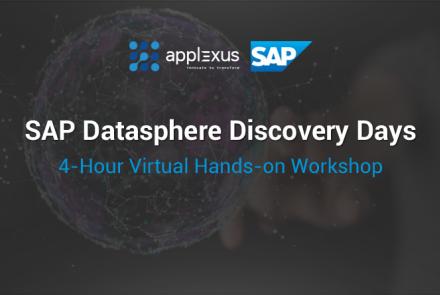 SAP Datasphere Discovery Days 4-Hour Virtual Workshop