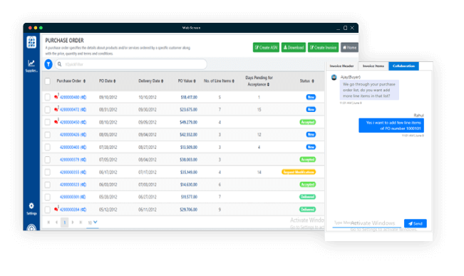 Supplier Collaboration Portal