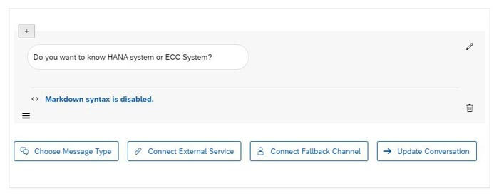 SAP CONVERSATIONAL AI