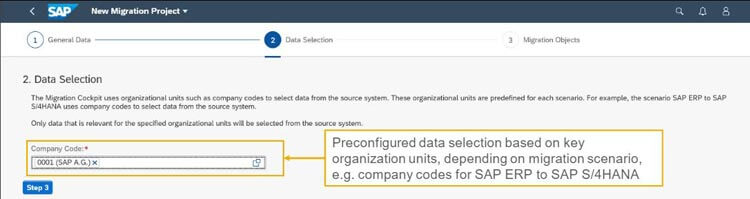 SAP S/4HANA Migration Cockpit Direct Transfer