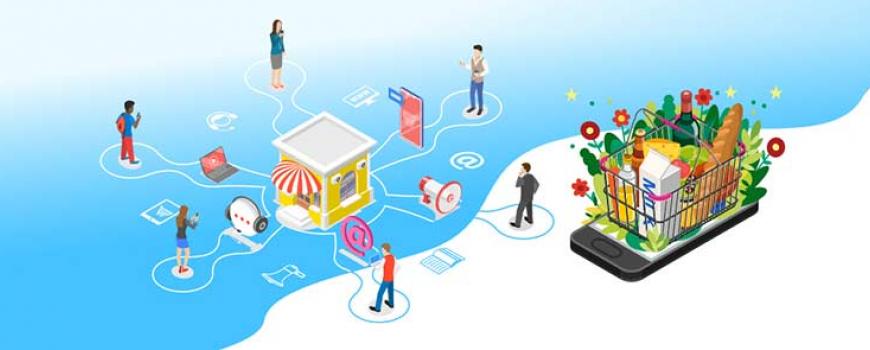 Omnichannel inventory management for grocery