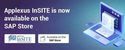 applexus insite for s4hana available on sap App Store